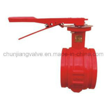 Fire Protection Clamp Handle Butterfly Valve